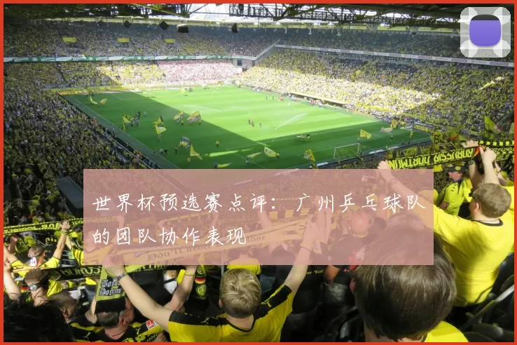 世界杯预选赛点评：广州乒乓球队的团队协作表现