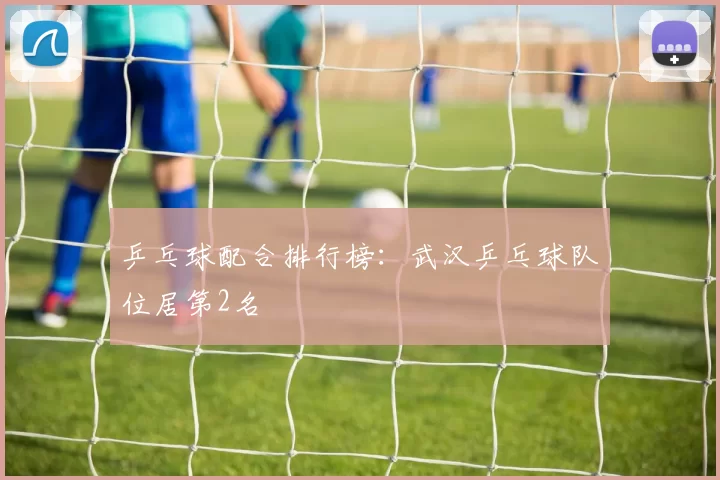 乒乓球配合排行榜：武汉乒乓球队位居第2名